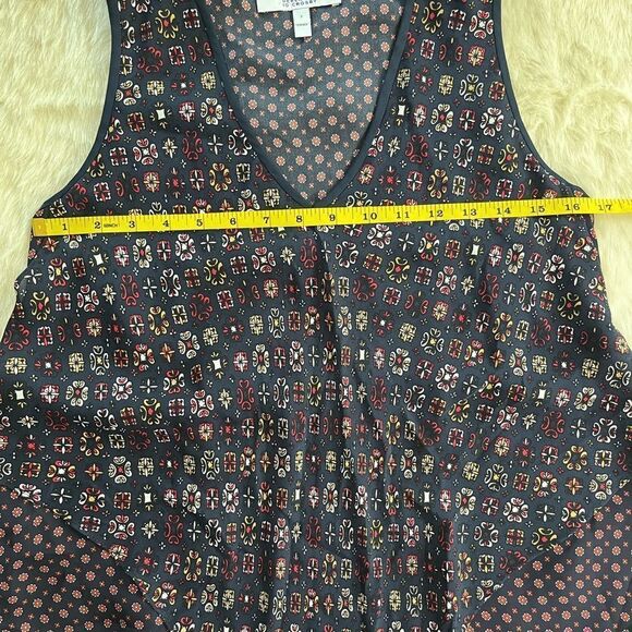 Derek Lam 10 Crosby Bandana Print Sleeveless Silk Blouse - Picture 7 of 9